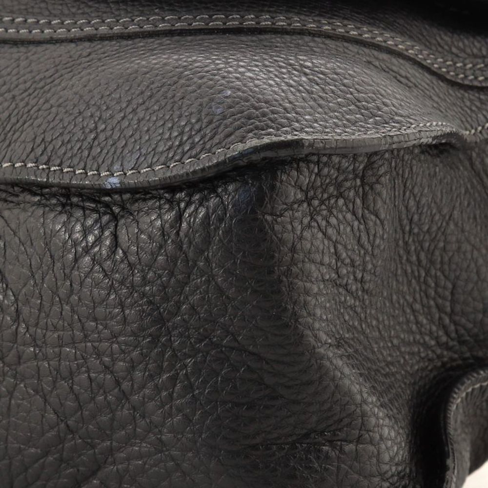 Chloe Marcie Satchel Leather Medium Black - Picture 6 of 8